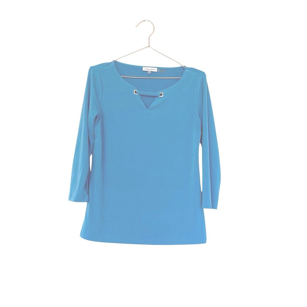 Calvin Klein Blue blouse size X